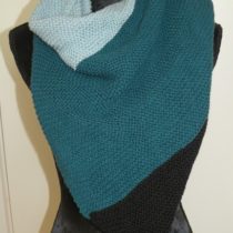 Vinkelsjalet - strikket sjal